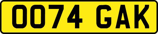 OO74GAK