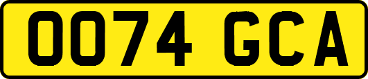 OO74GCA