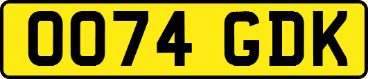 OO74GDK