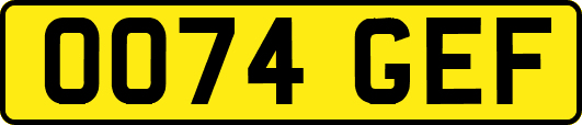 OO74GEF