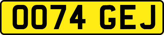 OO74GEJ