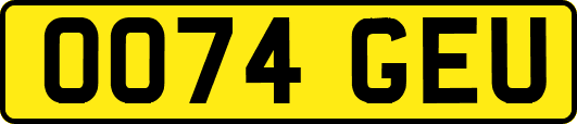 OO74GEU