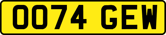 OO74GEW