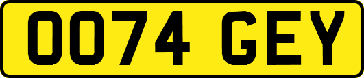 OO74GEY