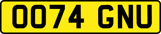 OO74GNU