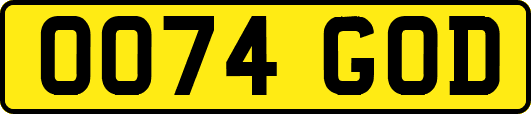 OO74GOD