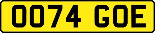 OO74GOE