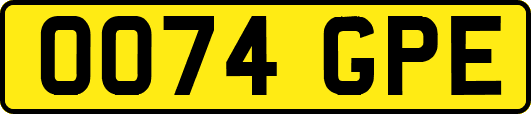 OO74GPE