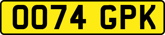 OO74GPK