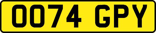 OO74GPY