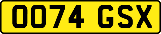 OO74GSX