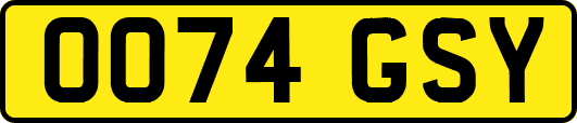 OO74GSY