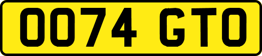 OO74GTO