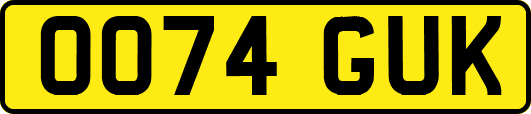 OO74GUK