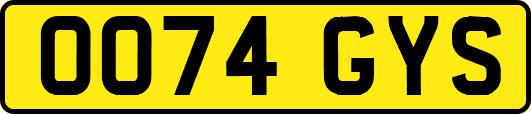 OO74GYS