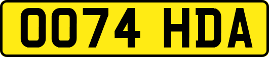 OO74HDA