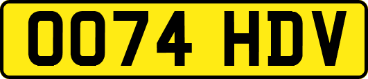 OO74HDV