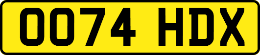 OO74HDX