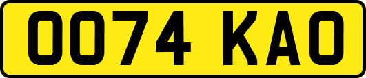 OO74KAO