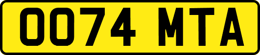 OO74MTA