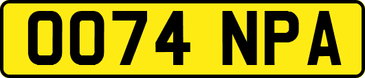OO74NPA