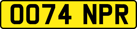 OO74NPR