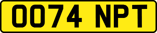 OO74NPT