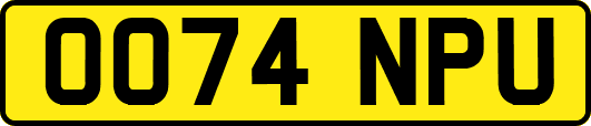 OO74NPU