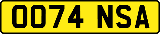 OO74NSA