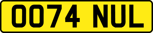 OO74NUL
