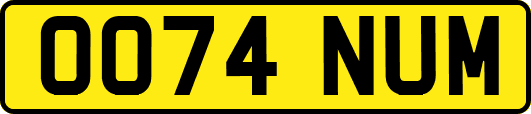 OO74NUM