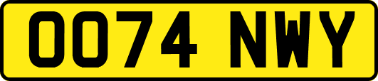 OO74NWY