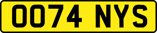 OO74NYS