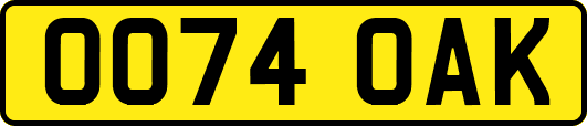 OO74OAK