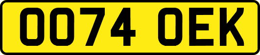 OO74OEK