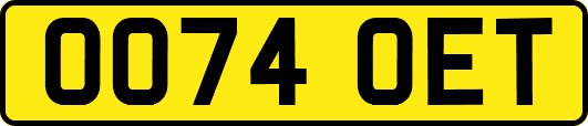 OO74OET