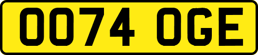 OO74OGE