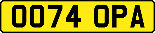 OO74OPA
