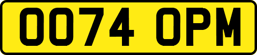 OO74OPM
