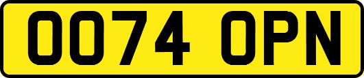 OO74OPN