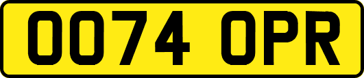 OO74OPR