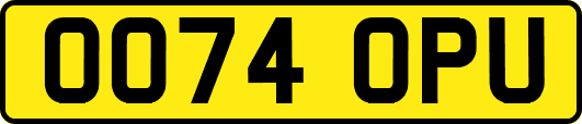 OO74OPU