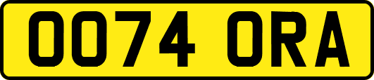 OO74ORA