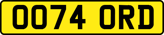 OO74ORD