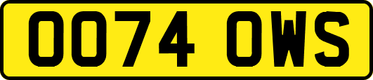 OO74OWS
