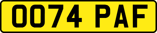 OO74PAF