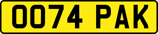 OO74PAK