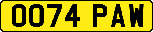 OO74PAW