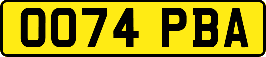 OO74PBA