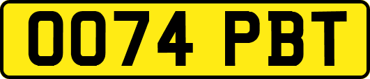 OO74PBT
